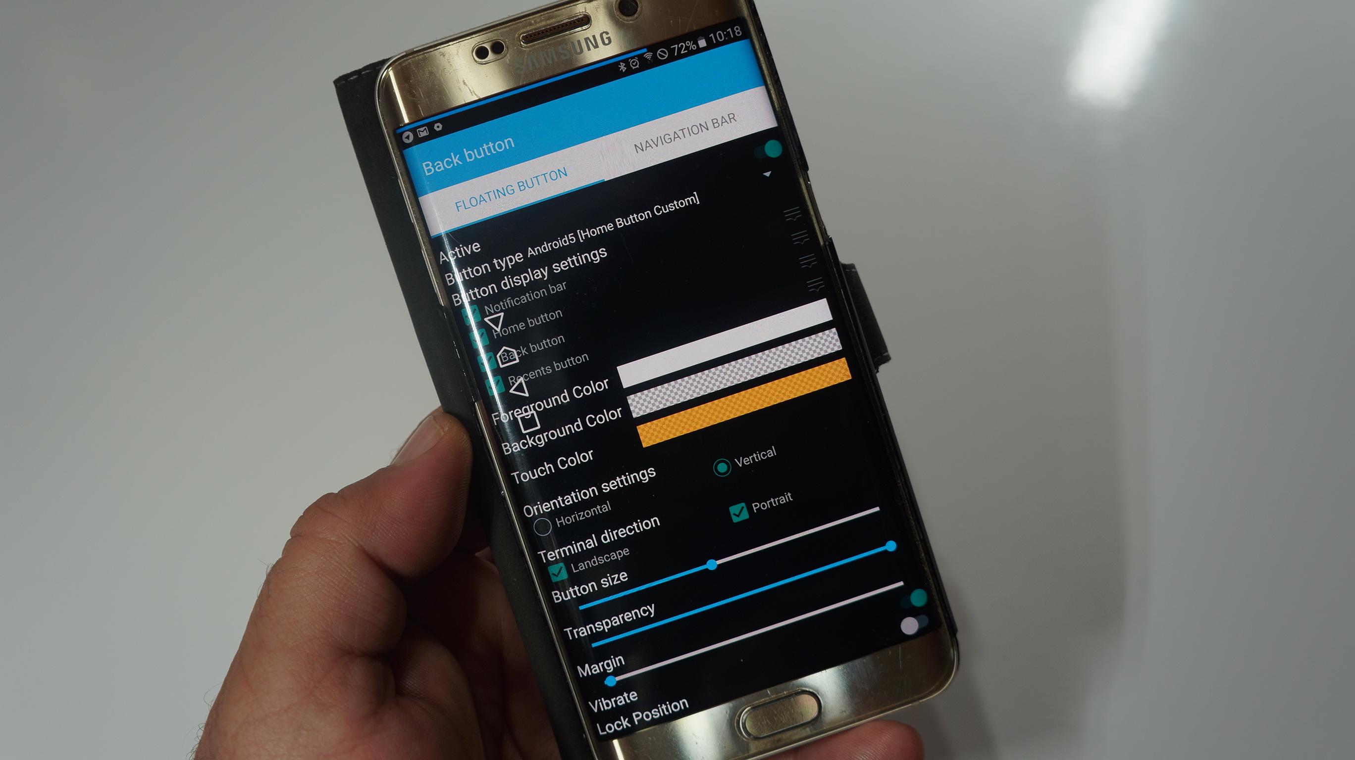 La barra de batería de Cyanogenmod para todos los Android