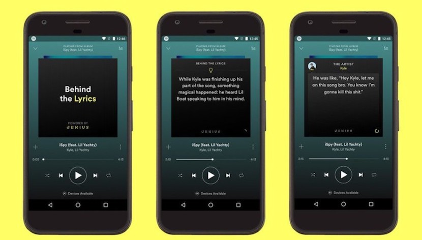 Spotify agrega la sección "Behind The Lyrics" en su app para Android